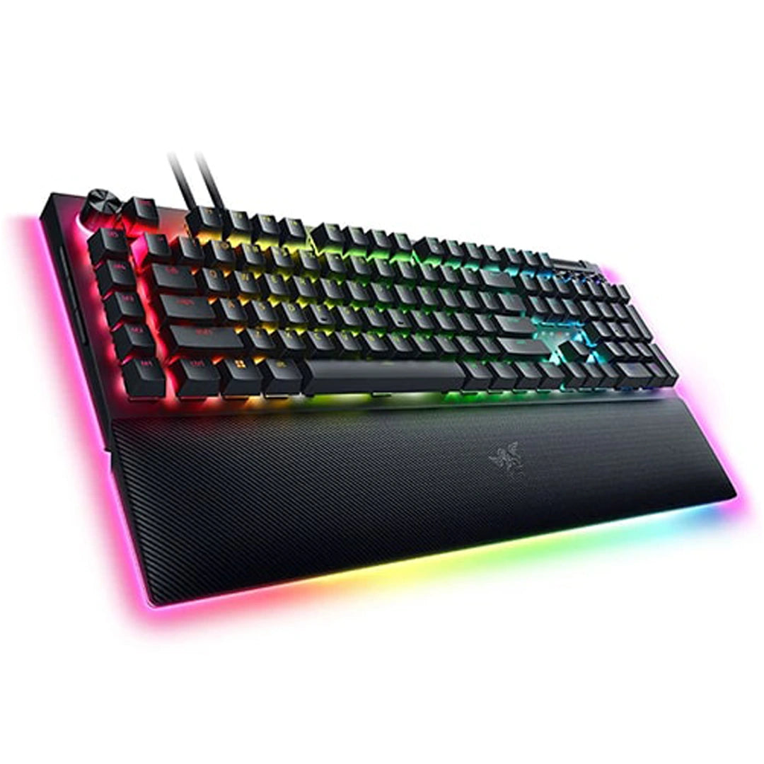 Razer BlackWidow V4 Pro Mechanical Gaming Keyboard - Green Switch in Qatar Razer BlackWidow V4 Pro Mechanical Gaming Keyboard - Green Switch in Qatar